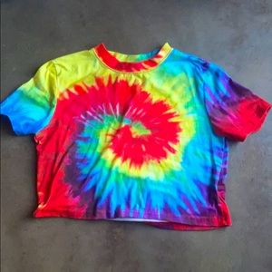 Tie dye crop top